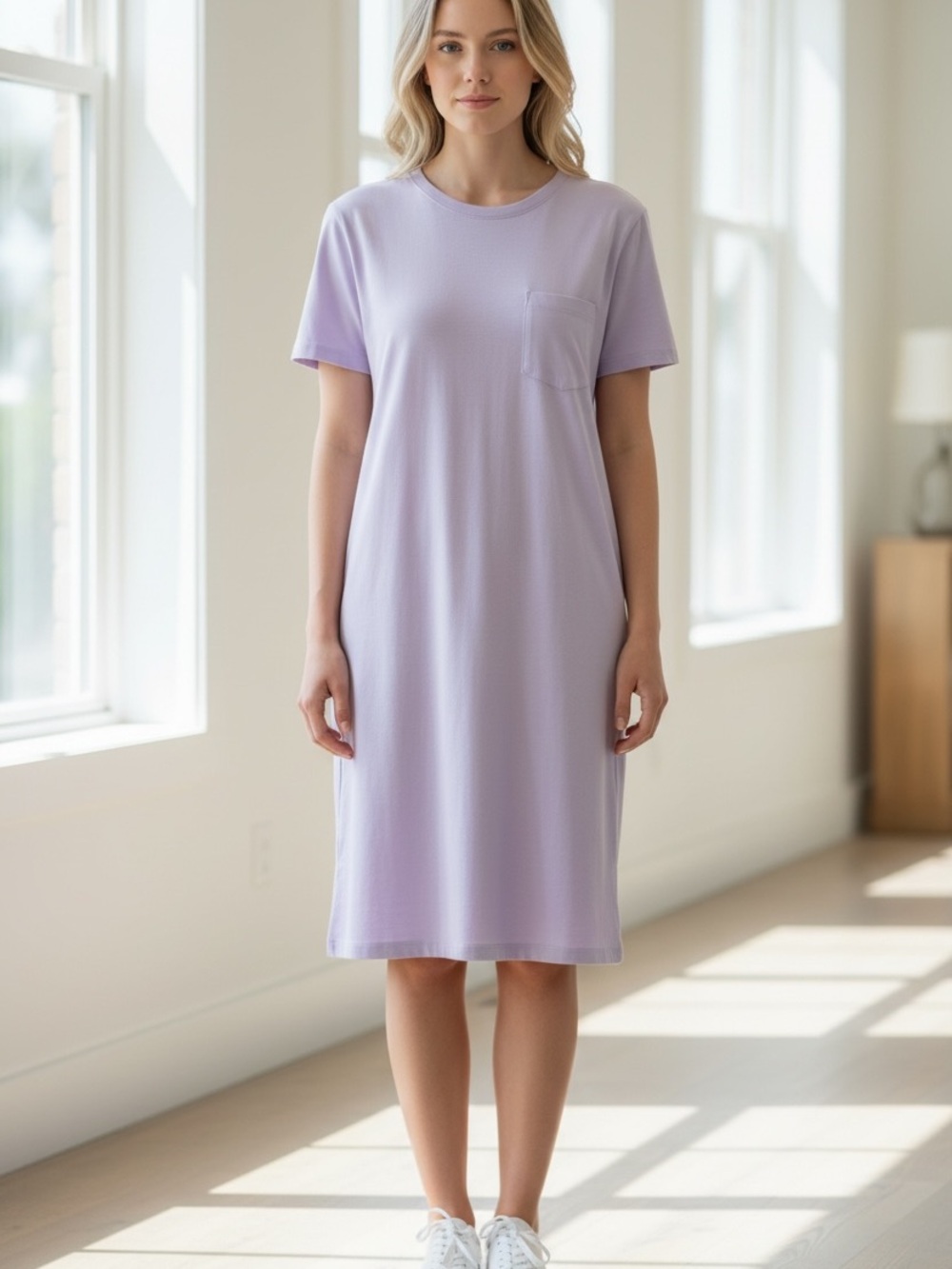 Jockey Lavender T-Shirt Dress Size M
